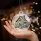 Christmas Gingerbread House 016 - Acrylic Ornament