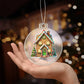 Christmas Gingerbread House 004 - Acrylic Ornament