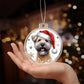 Christmas Dog - Pumi - Acrylic Ornament
