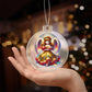 Cute Christmas Angel 018 - Acrylic Ornament