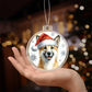 Christmas Dog - Canaan - Acrylic Ornament