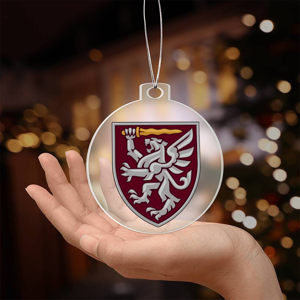 80th Air Assault Brigade (Ukraine) - Acrylic Ornament