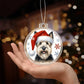 Christmas Dog - Scottish Terrier - Acrylic Ornament