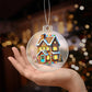 Christmas Gingerbread House 006 - Acrylic Ornament