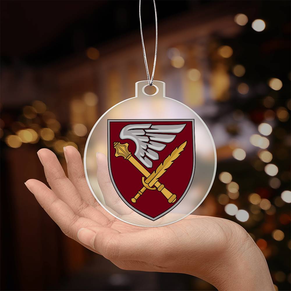 7th Air Assault Corps (Ukraine) - Acrylic Ornament