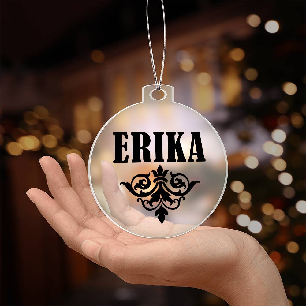Erika v01 - Acrylic Ornament