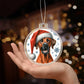 Christmas Dog - Rhodesian Ridgeback - Acrylic Ornament