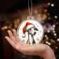 Christmas Dog - Italian Greyhound - Acrylic Ornament