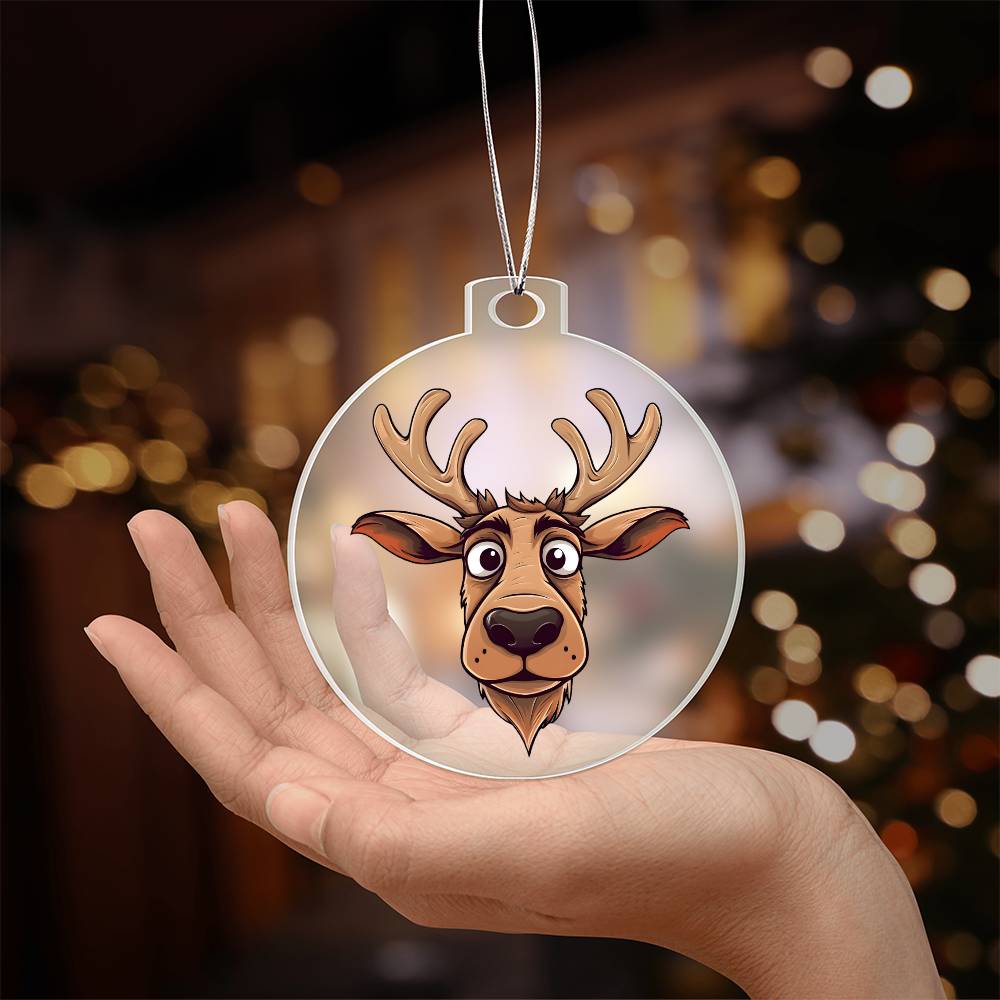 Reindeer Faces Ornaments Kit –