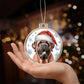 Christmas Dog - Neapolitan Mastiff - Acrylic Ornament