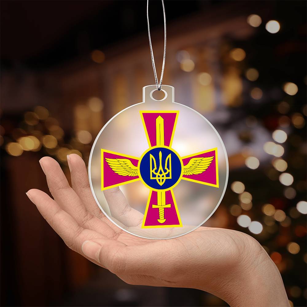 Ukrainian Air Force - Acrylic Ornament