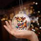 Cute Christmas Reindeer 009 - Acrylic Ornament