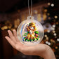 Cute Christmas Angel 003 - Acrylic Ornament