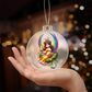 Cute Christmas Angel 025 - Acrylic Ornament