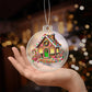 Christmas Gingerbread House 008 - Acrylic Ornament