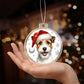 Christmas Dog - Parson Russell Terrier - Acrylic Ornament