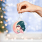 Sweet Dreams Baby Girl (Watercolor) 03 - Acrylic Ornament