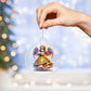 Cute Christmas Angel 004 - Acrylic Ornament