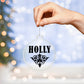 Holly v01 - Acrylic Ornament