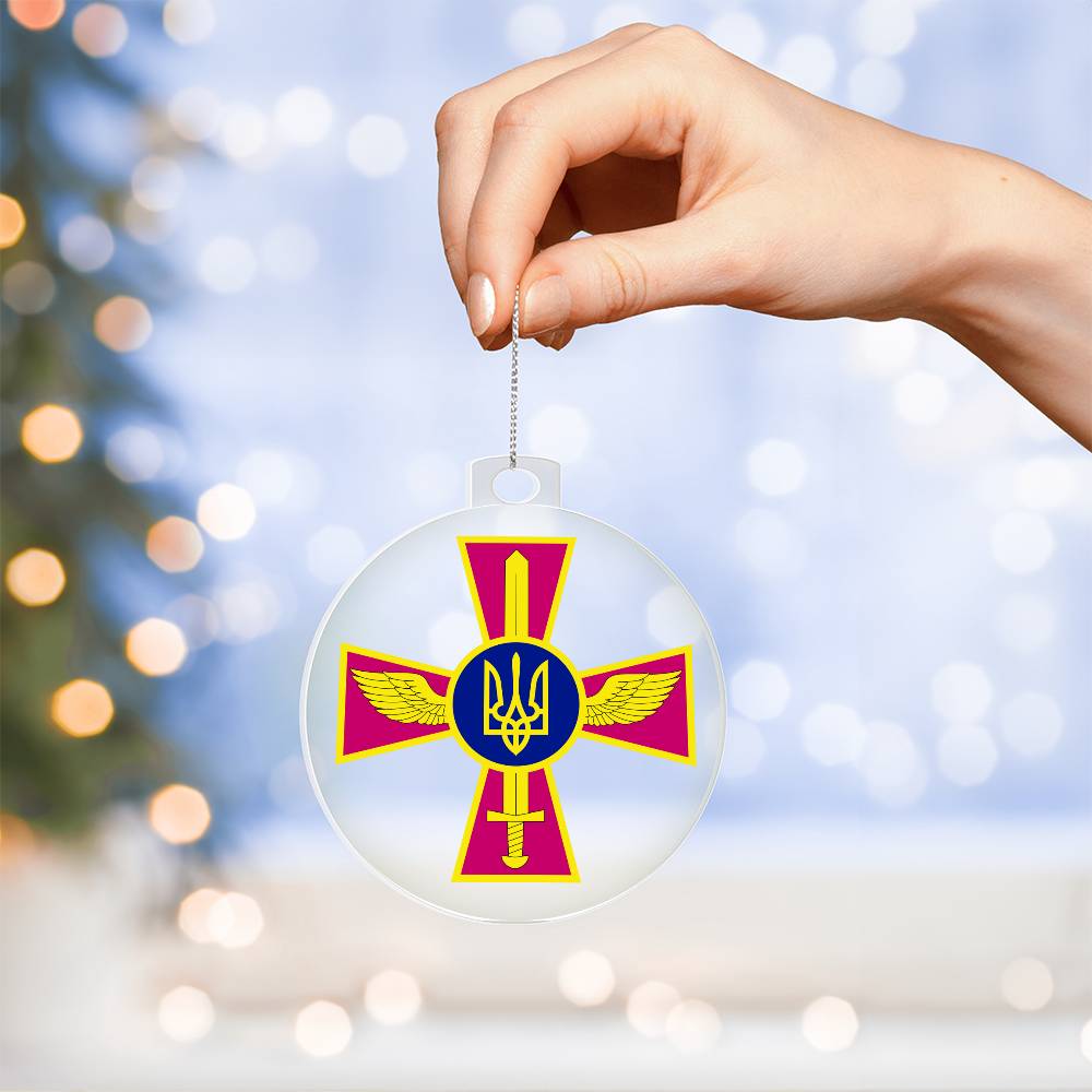 Ukrainian Air Force - Acrylic Ornament