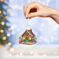 Christmas Gingerbread House 008 - Acrylic Ornament