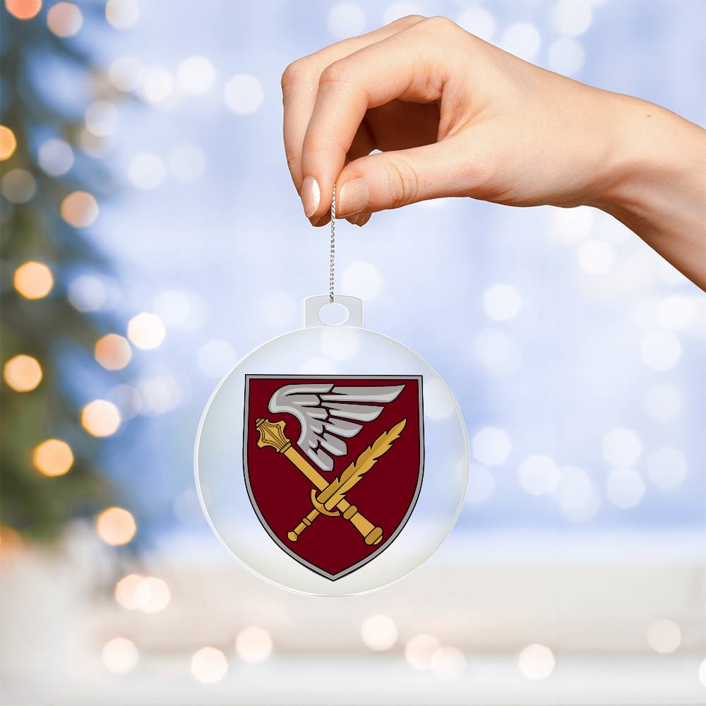 7th Air Assault Corps (Ukraine) - Acrylic Ornament