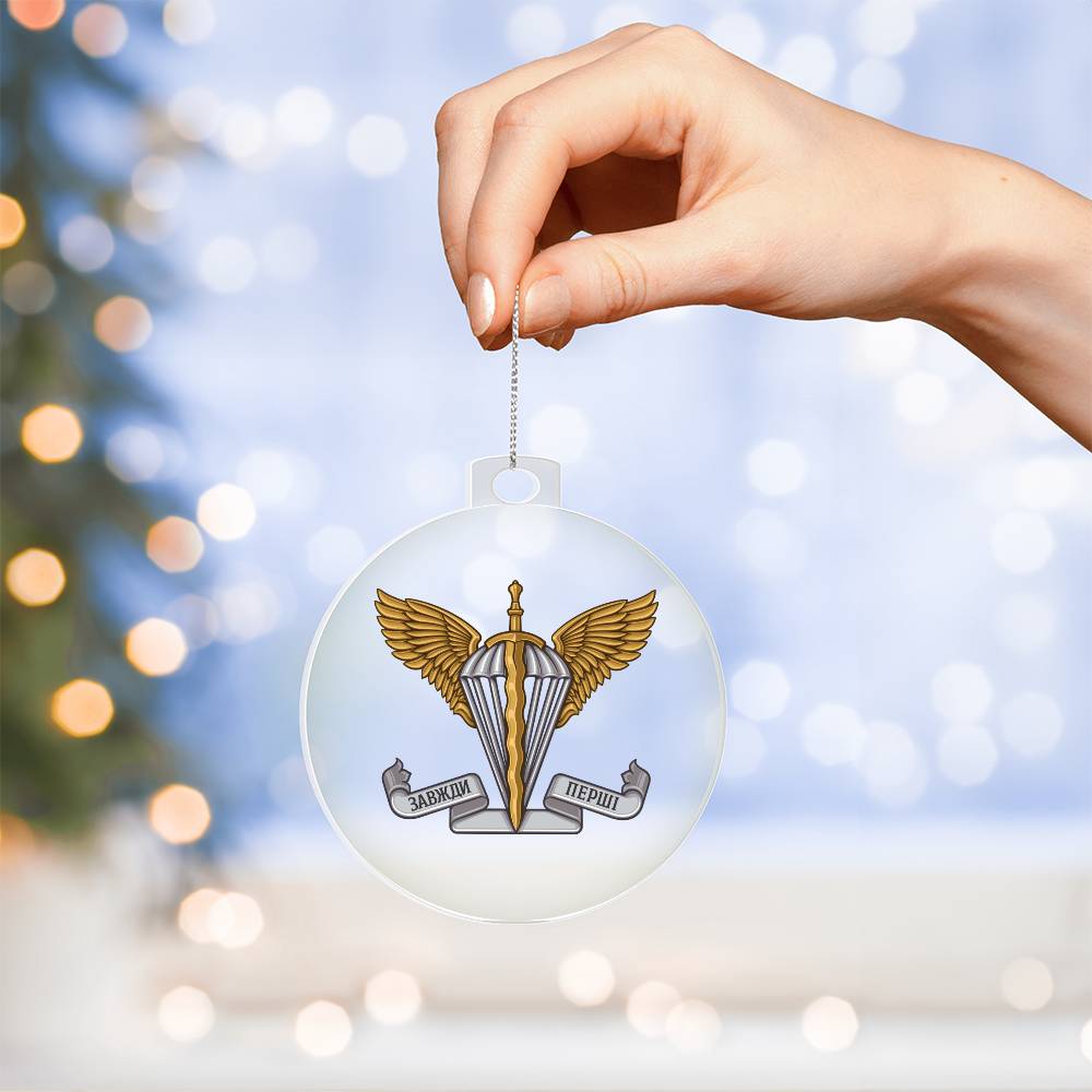Ukrainian Air Assault Forces - Acrylic Ornament