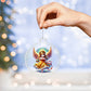 Cute Christmas Angel 013 - Acrylic Ornament