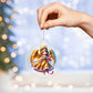 Cute Christmas Angel 020 - Acrylic Ornament