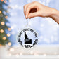 Merry Christmas From Idaho - Acrylic Ornament