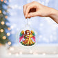 Cute Christmas Angel 021 - Acrylic Ornament