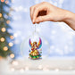 Cute Christmas Angel 016 - Acrylic Ornament