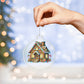 Christmas Gingerbread House 014 - Acrylic Ornament