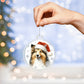 Christmas Dog - Shetland Sheepdog - Acrylic Ornament