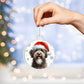 Christmas Dog - Spanish Water Dog - Acrylic Ornament