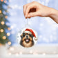 Christmas Dog - Tibetan Mastiff - Acrylic Ornament