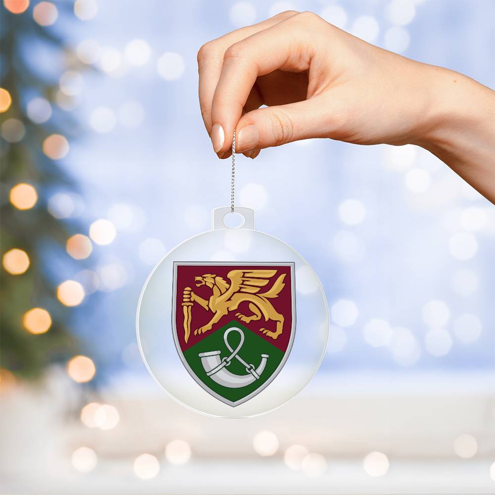 71st Jaeger Brigade (Ukraine) - Acrylic Ornament