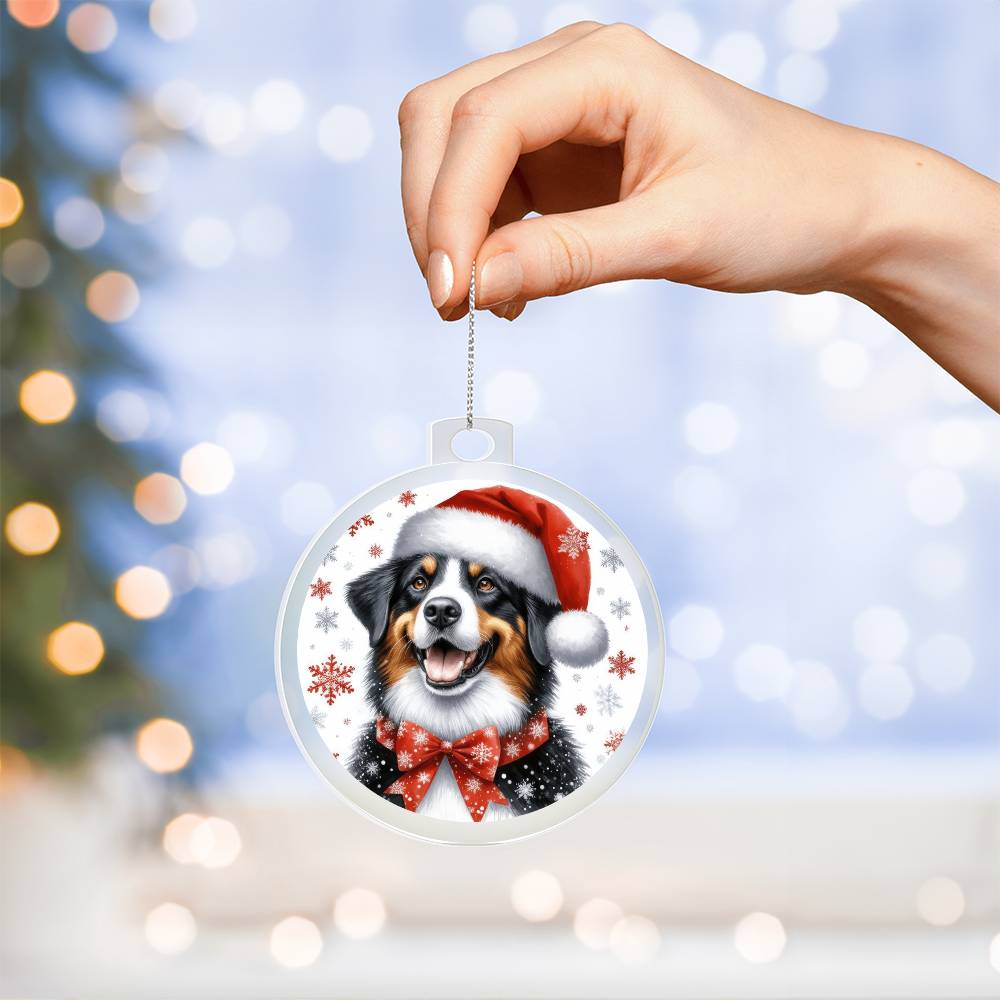 Christmas Dog - Appenzeller Sennenhund - Acrylic Ornament