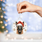 Christmas Dog - Belgian Malinois - Acrylic Ornament
