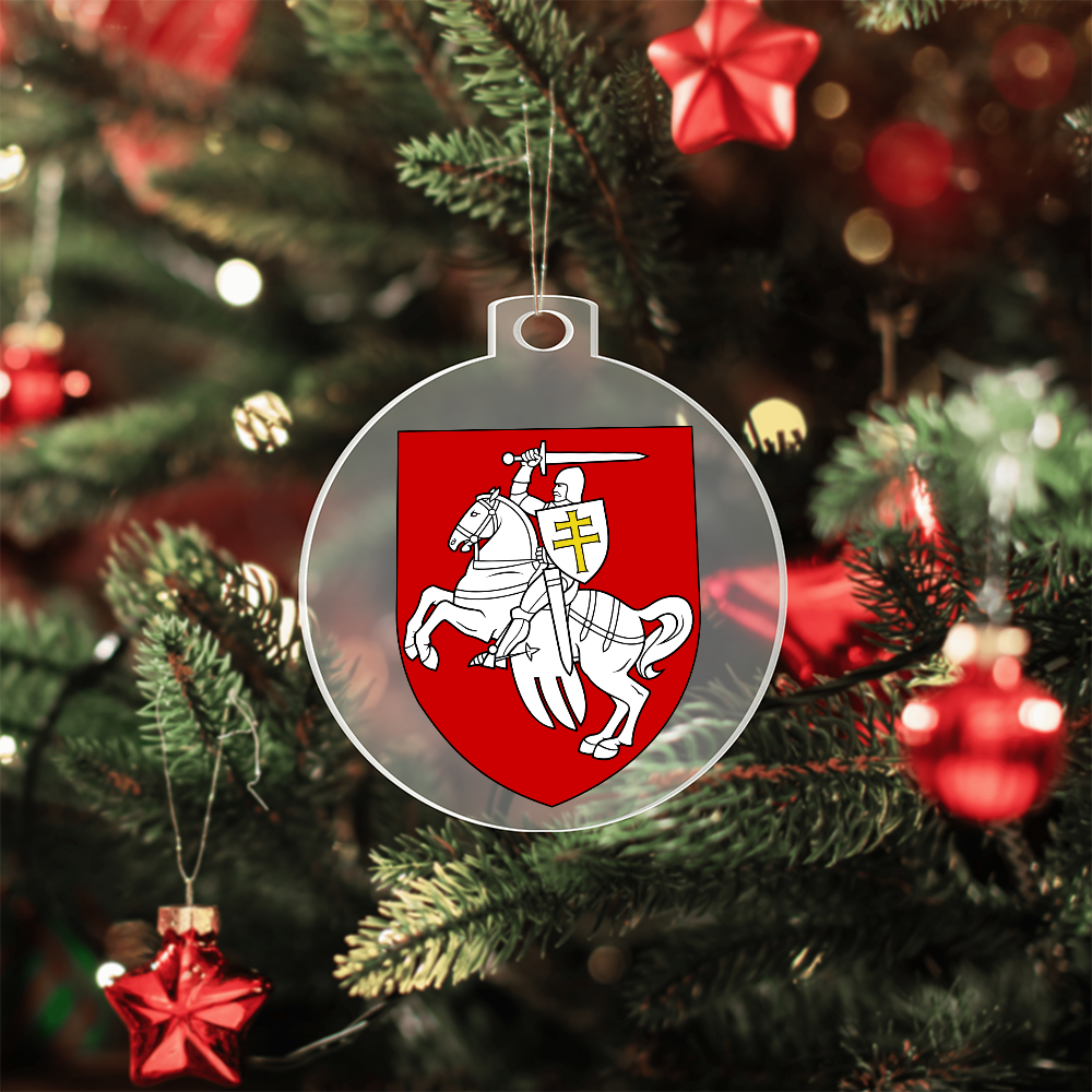 Pahonia (Belarus) - Acrylic Ornament