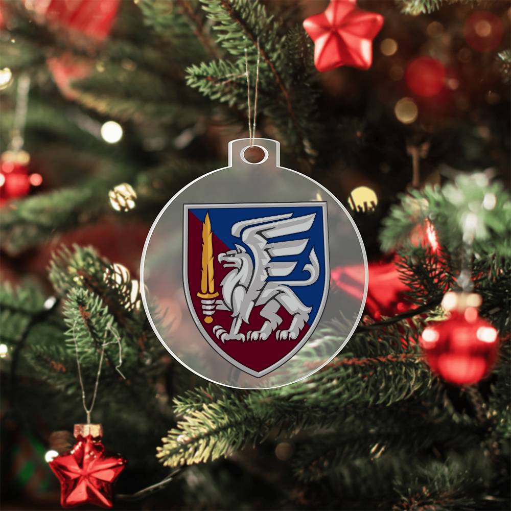 81st Airmobile Brigade (Ukraine) - Acrylic Ornament