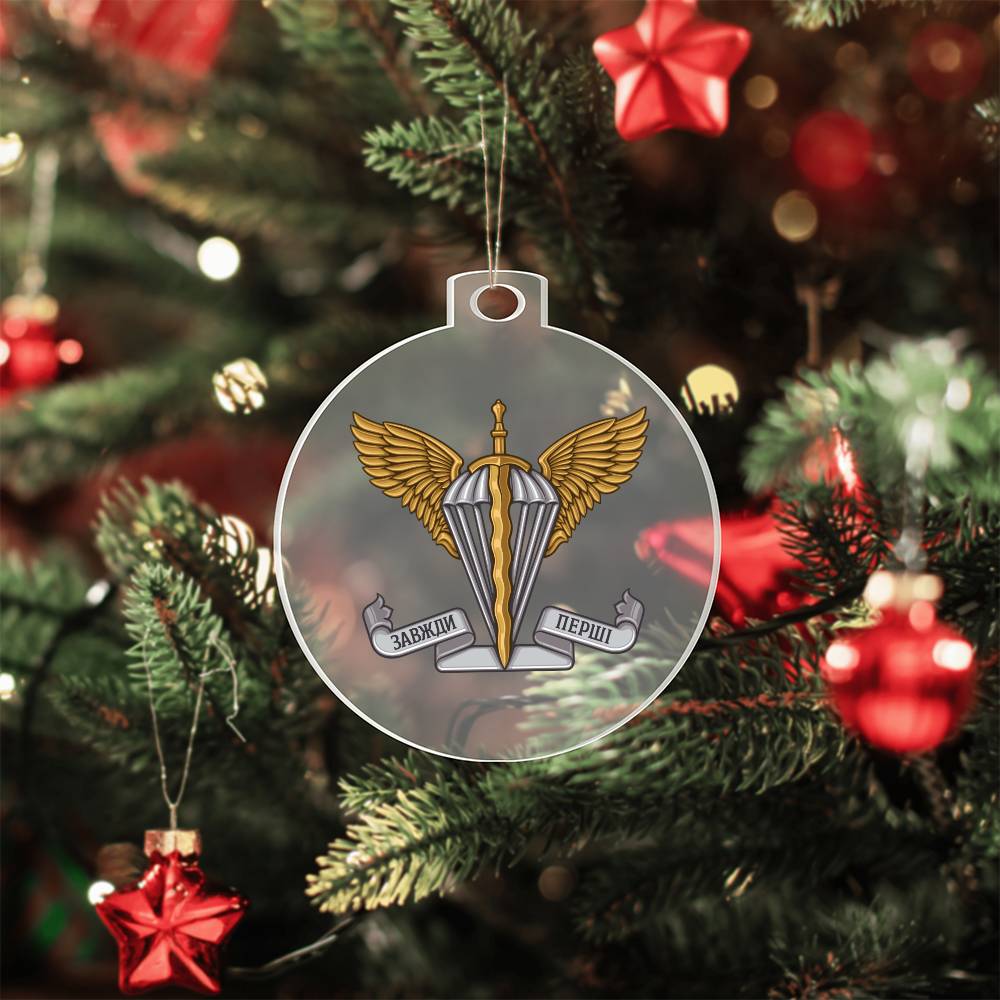 Ukrainian Air Assault Forces - Acrylic Ornament