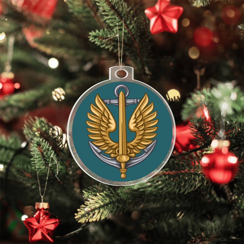 Ukrainian Naval Infantry v2 - Acrylic Ornament