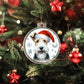 Christmas Dog - Wire Fox Terrier - Acrylic Ornament