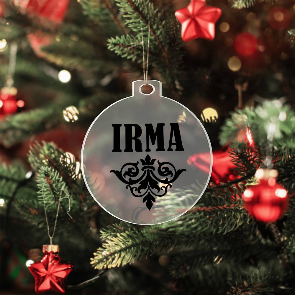 Irma v01 - Acrylic Ornament