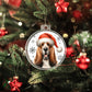 Christmas Dog - Grand Basset Griffon Vendeen - Acrylic Ornament