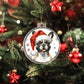 Christmas Dog - French Bulldog - Acrylic Ornament