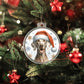 Christmas Dog - Weimaraner - Acrylic Ornament