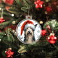 Christmas Dog - Scottish Deerhound - Acrylic Ornament