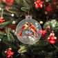 Christmas Cardinal 013 - Acrylic Ornament
